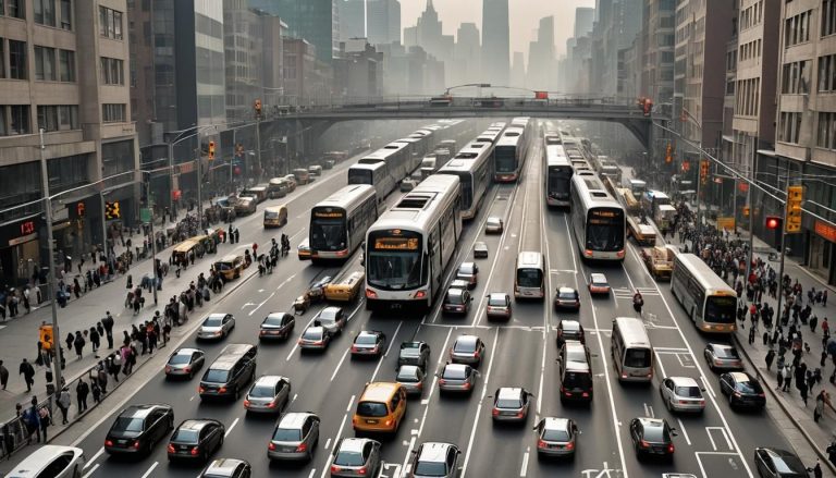 Comment les transports publics peuvent réduire les embouteillages