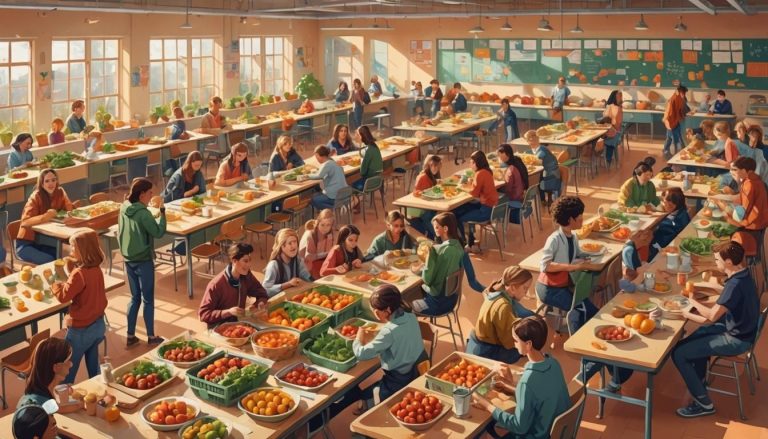 Les initiatives pour promouvoir une alimentation durable dans les écoles